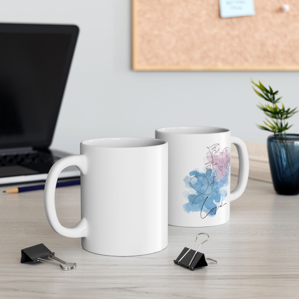 You Are One Ceramic Mug – Watercolor Design (11oz, 15oz)