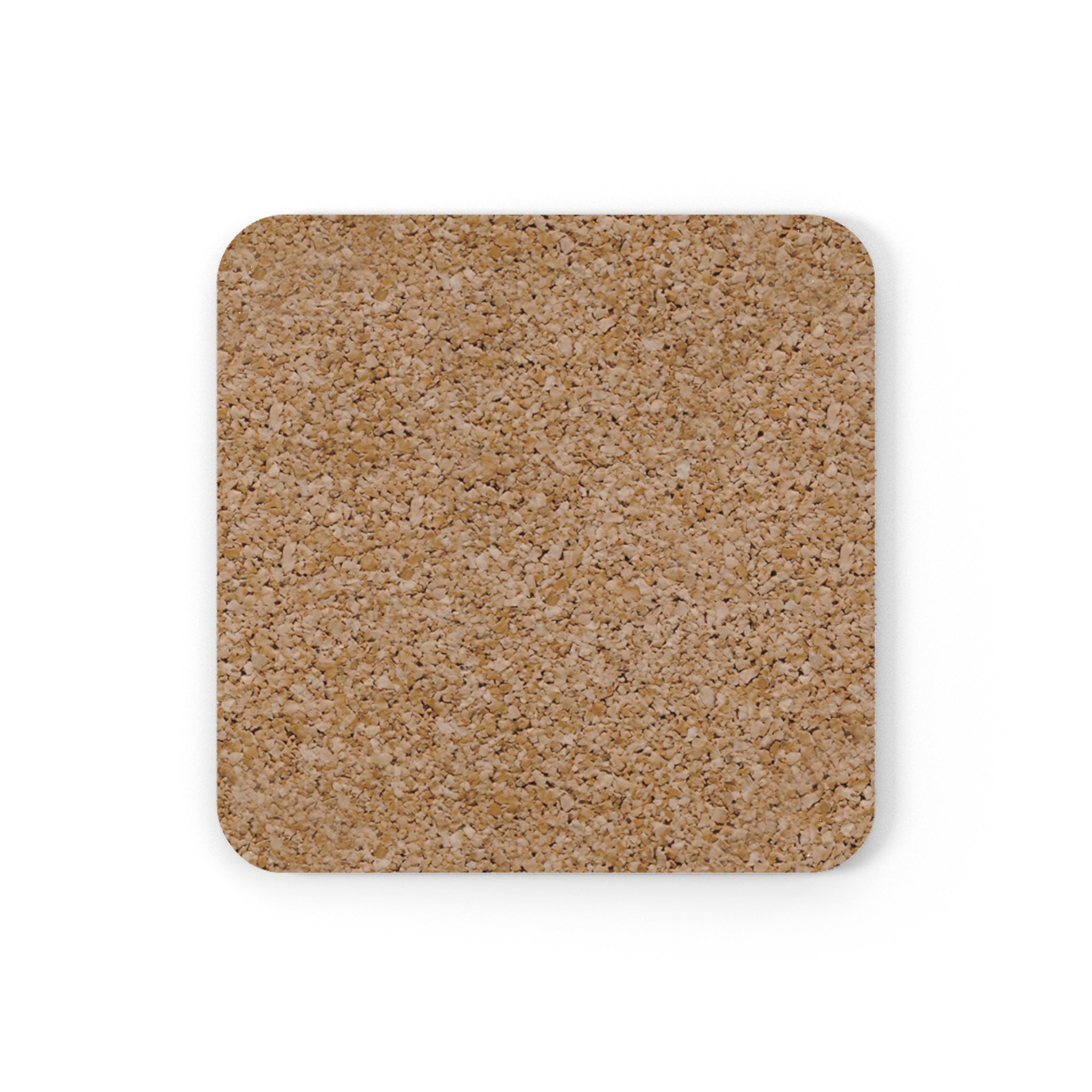 You Are Enough Cork Back Coaster — Inspirational Floral Drink Coaster
