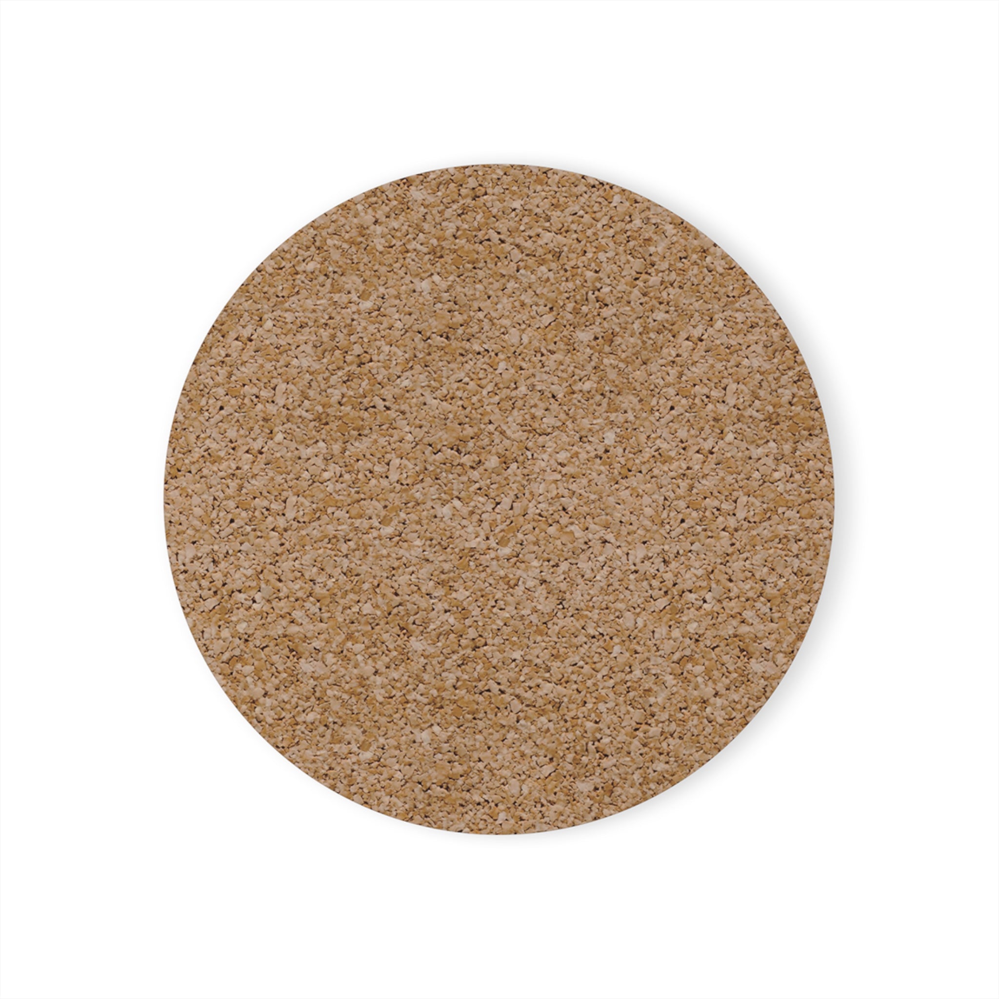 You Are Enough Cork Back Coaster — Inspirational Floral Drink Coaster
