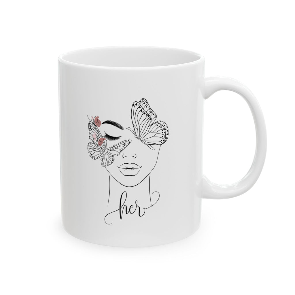 Her- ButterFace Ceramic Mug (11oz & 15oz)